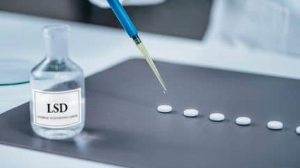 LSD: Lysergic acid diethylamide-25